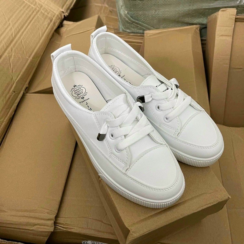 Slipon trắng-Be hàng Quảng Châu siêu hot