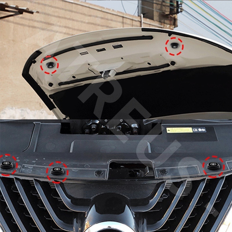 Miếng Dán Giảm Thanh Chống Sốc Cho Cửa Xe Hơi Toyota Honda Daihatsu Mitsubishi Chevrolet