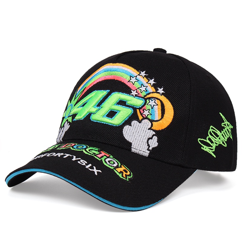 Nón Lưỡi Trai Họa Tiết Chữ VR46 Thời Trang Cá Tính