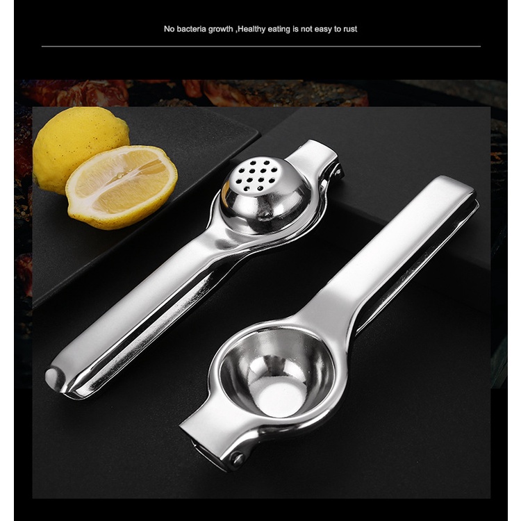Kẹp Ép Nước Chanh / Trái Cây Thủ Công Bằng Inox Dày Dặn