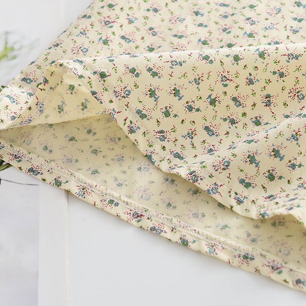 BEAR LEADER Set Áo Thun Tay Ngắn &amp; Quần Short In Hoa Mẫu Mới 2023 Thời Trang Mùa Hè Cho Bé Gái 2-7 Tuổi