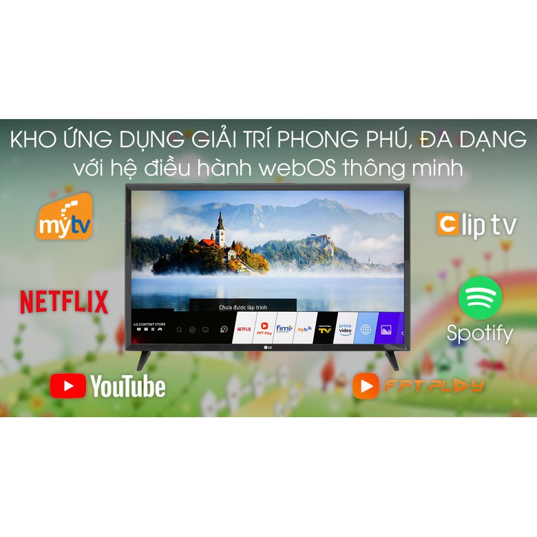 Smart tivi LG 32 inch 32LM570BPTC kết nối wifi, xem YouTube (MỚI 100%, BẢO HÀNH CHÍNH HÃNG TẬN NHÀ)