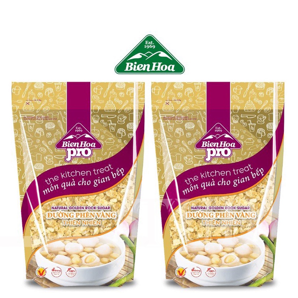 Đường Phèn Vàng Thiên Nhiên 500g-TUH