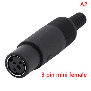 Phích cắm kết nối Mini DIN 3/4/5/6/7/8