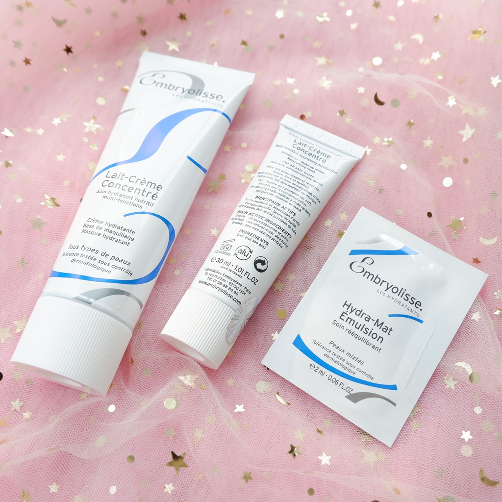 Kem Dưỡng Ẩm Embryolisse Lait Creme Concentre siêu phục hồi da 2ml - 30ml - 75ml chính hãng Pháp NPP Shoptido | BigBuy360 - bigbuy360.vn