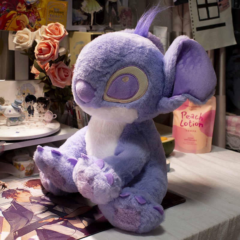 Thú Nhồi Bông Hình Stitch Màu Tím Dễ Thương