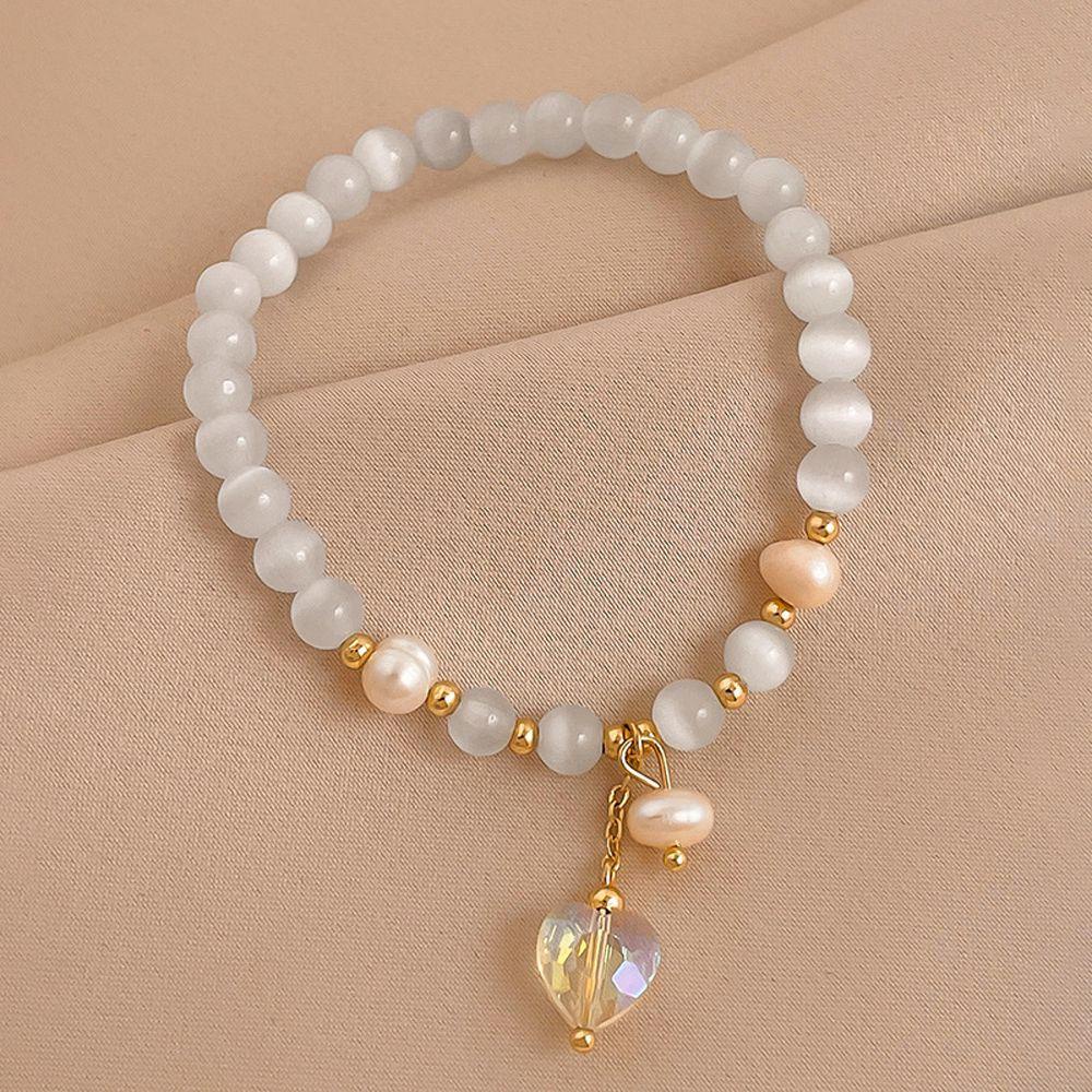 Vòng Tay Mặt Trái Tim VANES1 Dễ Thương Thời Trang Mùa Hè