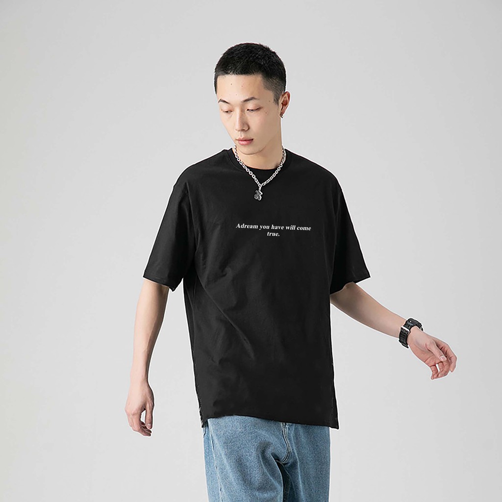Áo thun nam nữ tay lỡ Zmin, dáng Unisex form rộng phong cách ulzzang - U006