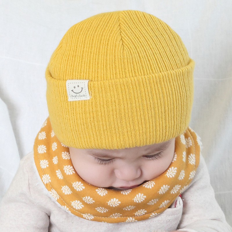 Mũ dệt kim giữ ấm cho bé trai và bé gái