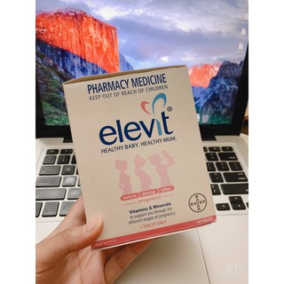 Elevit úc - vitamin tổng hợp cho bà bầu 100 viên