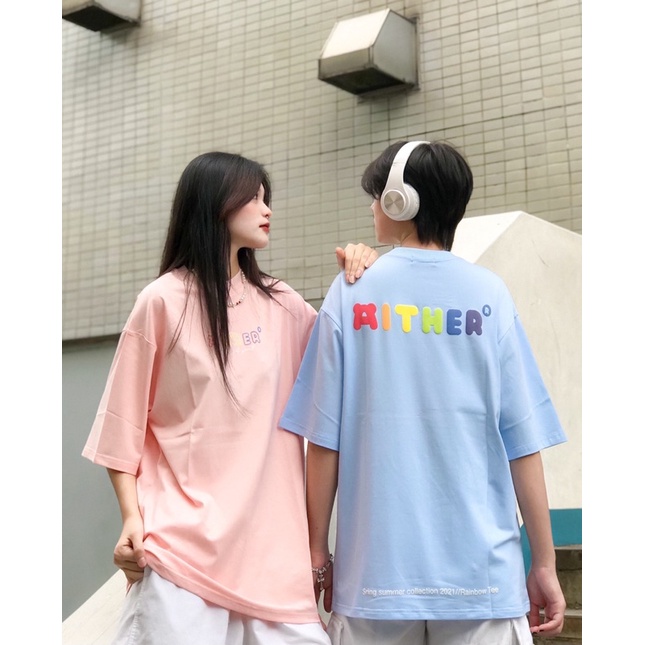 AITHERSTUDIO- Áo Thun Basic tee Premium Form rộng