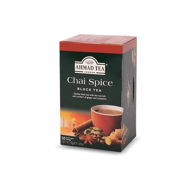TRÀ AHMAD ANH QUỐC - CHAI (40g) - Chai Spice - Thưởng thức trà Chai chưa bao giờ đơn giản đến thế