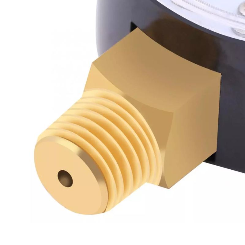 Đồng Hồ Đo Áp Suất Không Khí Thủy Lực 0-4bar / 0-60psi Chuyên Dụng