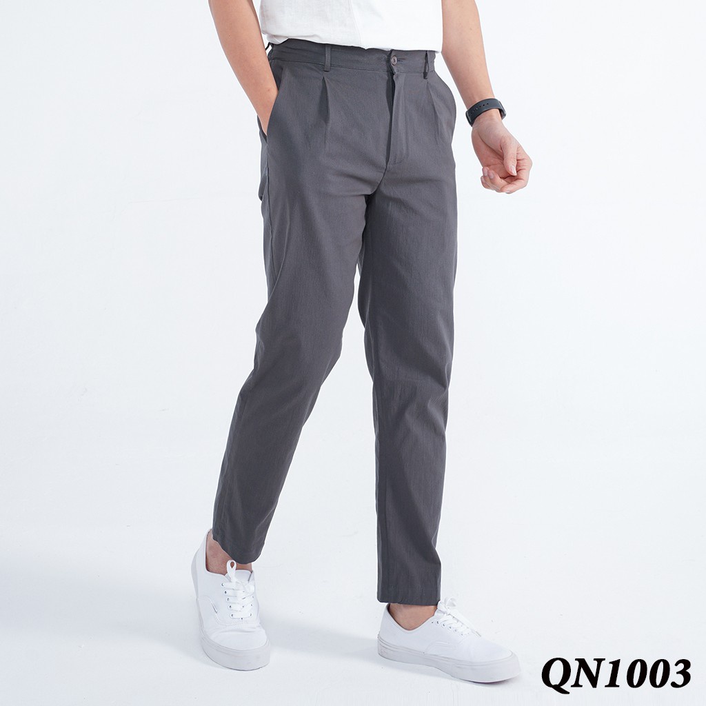Quần Tây Nam ROUGH Outfit Dáng Âu, Chất Đũi Linen Cao Cấp - HÀNG MỚI VỀ