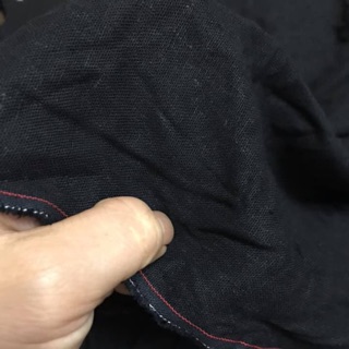 Vải thô linen đen