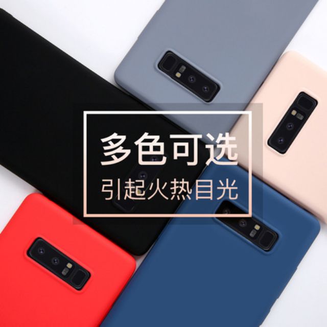 Ốp lưng silicon lót nỉ My Colors cho Samsung Note 8/ Note 9