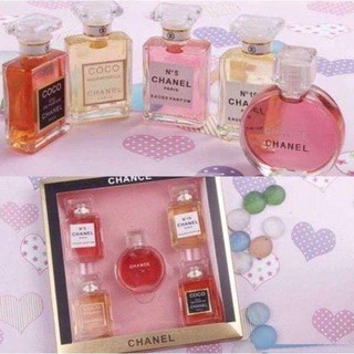 Combo 5 chai nước hoa mini