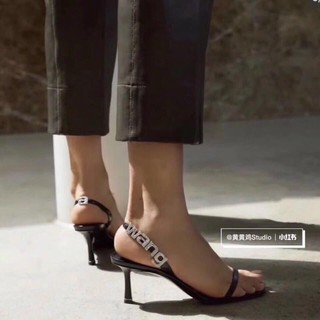 Sandal quai mảnh đá alexander super fullbox