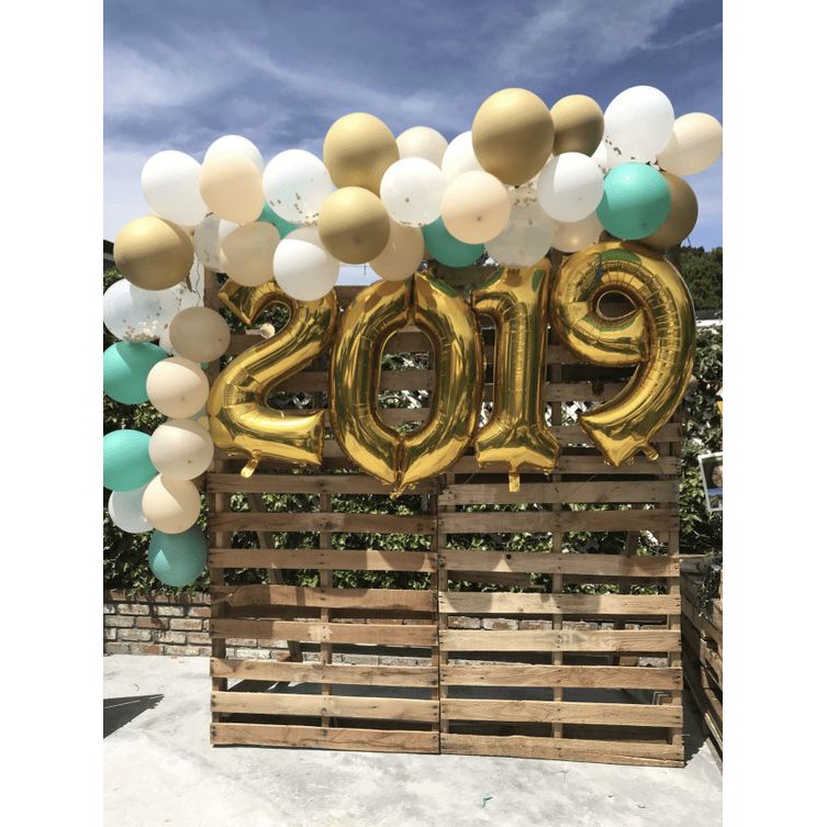 Số To Đại Màu Vàng (75cm) Chọn Số 0-9