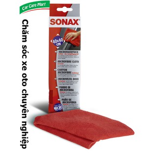 Khăn lau bóng sơn xe Sonax Microfibre Cloth Ultrafine