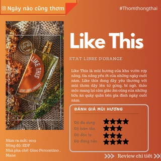 Thơm một chút - Nước hoa Eldo Like This