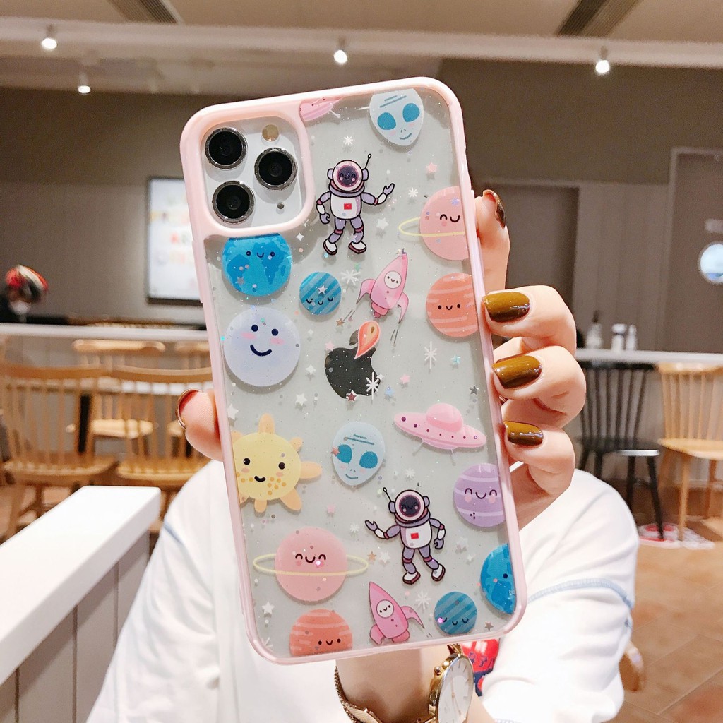 Ốp lưng iphone Cartoon Space 5/5s/6/6plus/6s/6s plus/6/7/7plus/8/8plus/x/xs/xsmax/11/11pro/11 promax - Shin Case | BigBuy360 - bigbuy360.vn