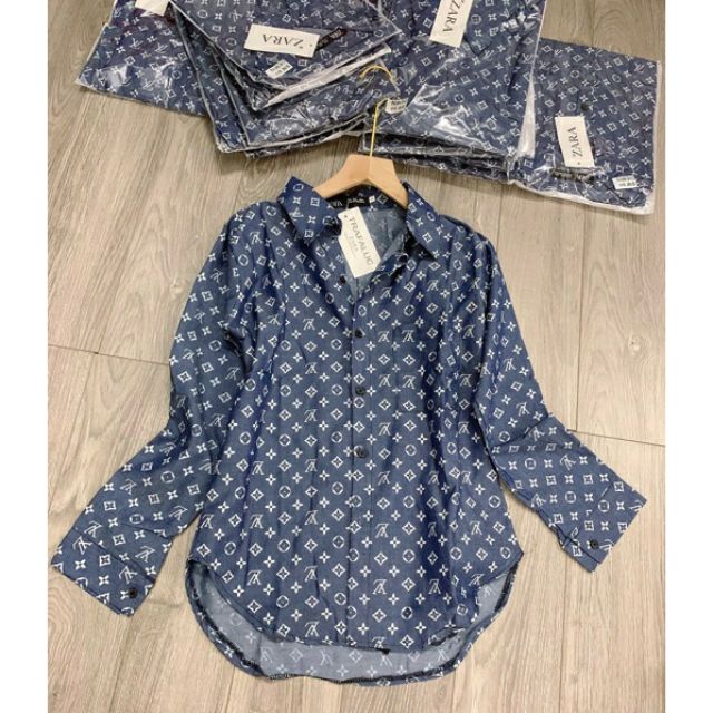 Sơ mi demi (jean giấy) cho nữ