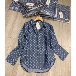 Sơ mi demi (jean giấy) cho nữ