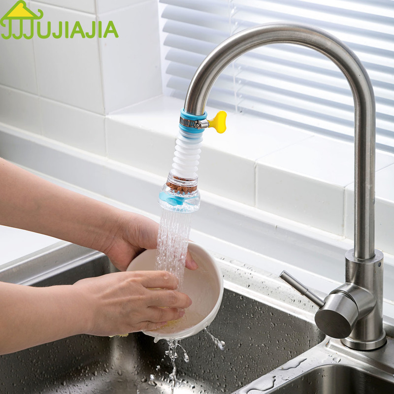 Đồ Lọc Gắn Vòi Nước JUJIAJIA Hỗ Trợ Kéo Dài Vòi Và Chống Văng Nước Sử Dụng Trong Nhà Bếp