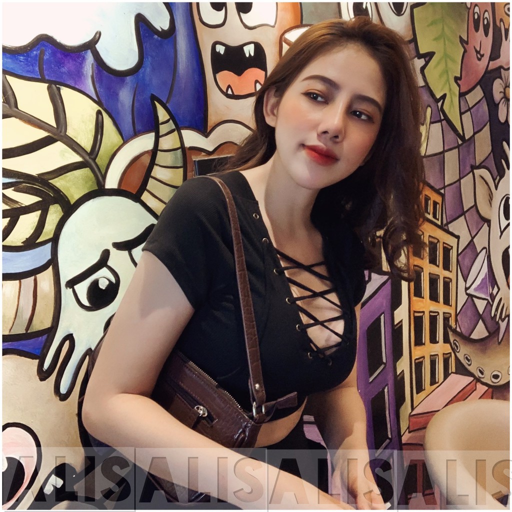 [Hình Thật] Áo Croptop Ôm Eo Tay Ngắn Nữ, Áo CRT Kiểu, Vải Thun Gân, Thời Trang Hàn Quốc, Đẹp, Giá Rẻ, Cá Tính- | BigBuy360 - bigbuy360.vn