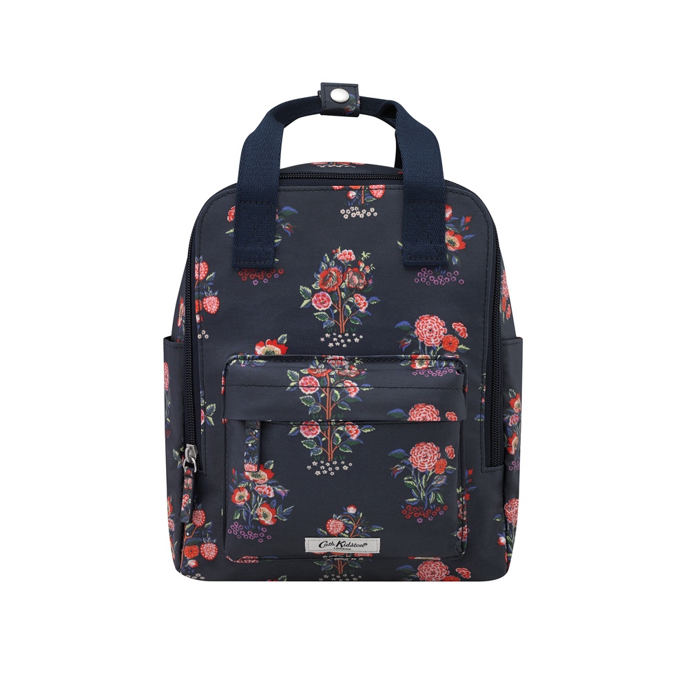 Cath Kidston - Ba lô đi học/đi làm/M Util Bkpk Kingdom Posey  - Kingdom Posey - Navy -1041705