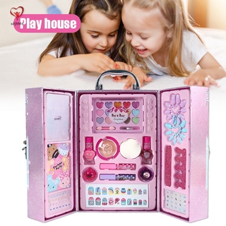 (Hàng Mới Về) Bộ Mỹ Phẩm Trang Điểm Không Độc Hại An Toàn Cho Bé Gái