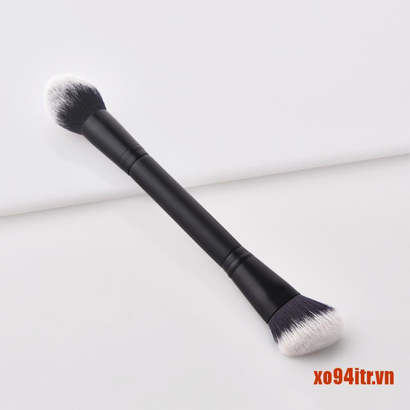 XOITR  Double Ended Contour Brush Sculpting Brush Blush Makeup Brushes Cosmetic To