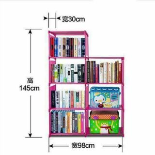 ( Free ship)KỆ SÁCH 2 NGĂN 7 TẦNG