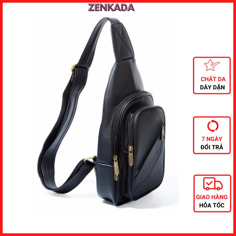 Túi đeo chéo nam Zenka chất lượng cao phong cách sang trọng và lịch lãm