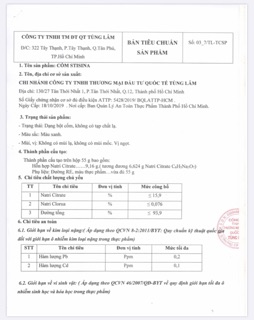 Cốm Tiêu Hóa Stisina cho trẻ ói, ọc sữa
