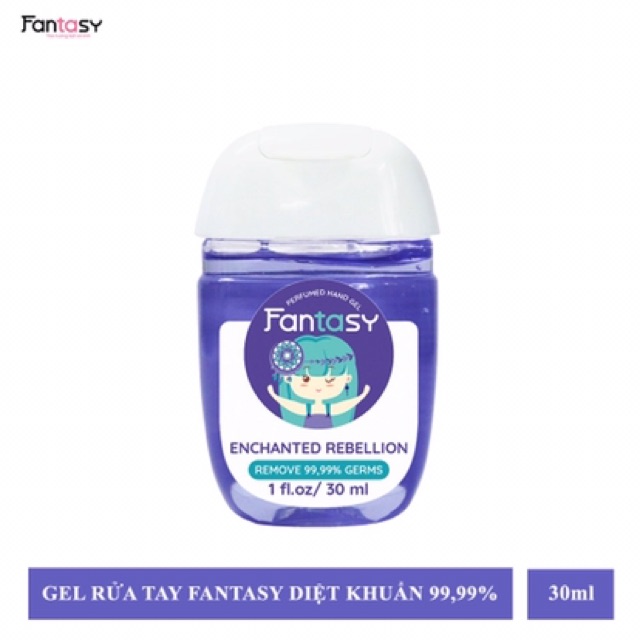 Gel rửa tay khô hương nước hoa Fantasy