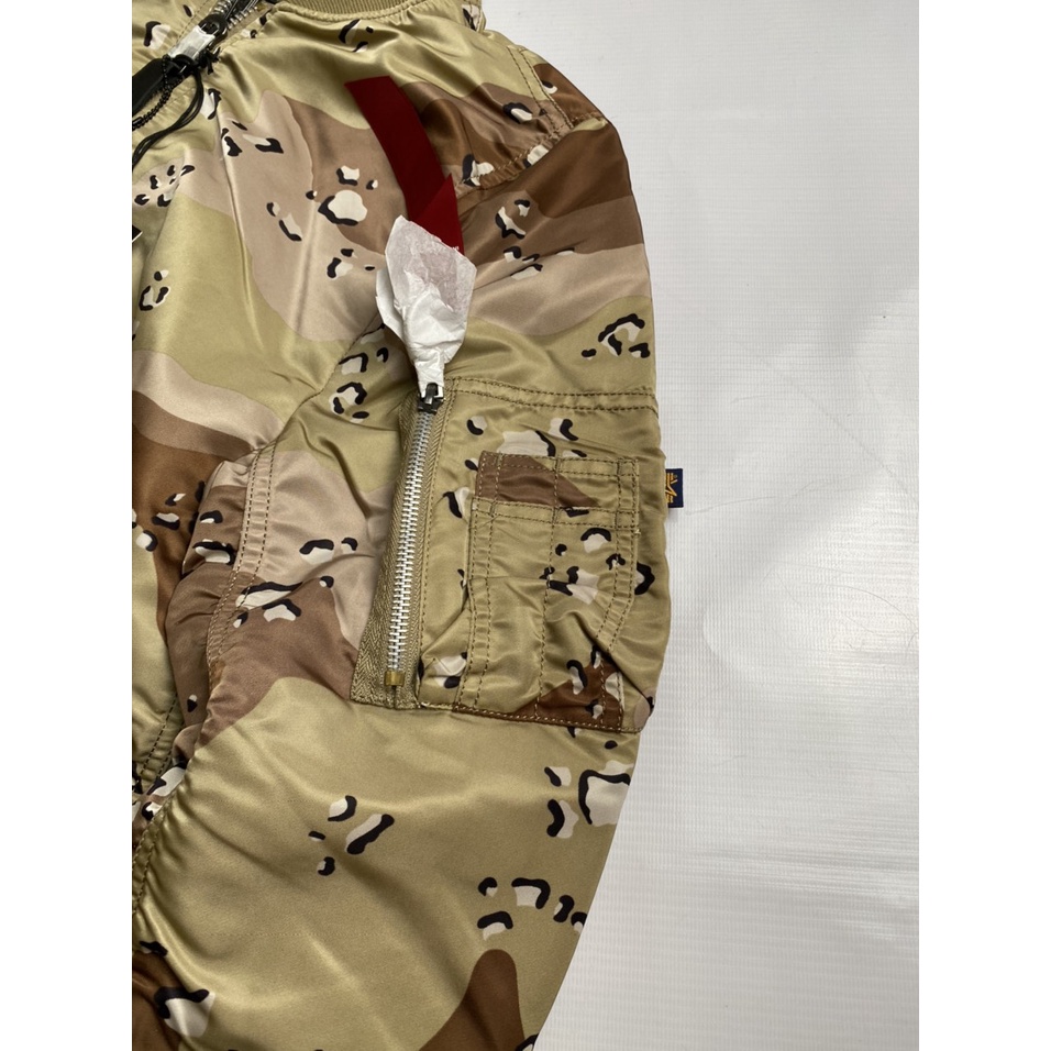 Áo Ma-1 Double camo - hàng chính hãng Alpha industries - sử dụng được 2 mặt
