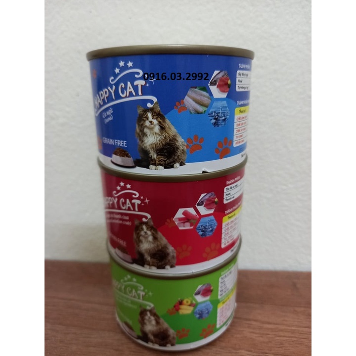 Pate cho mèo Happy Cat 160gr, Pate cho mèo tất cả mọi lứa tuổi