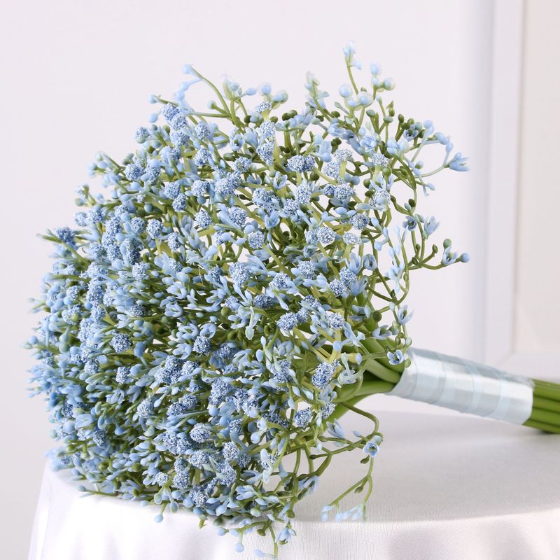 Bó Hoa Gypsophila / Gypsophila Giả Bằng Nhựa 16 Cành Dùng Trang Trí