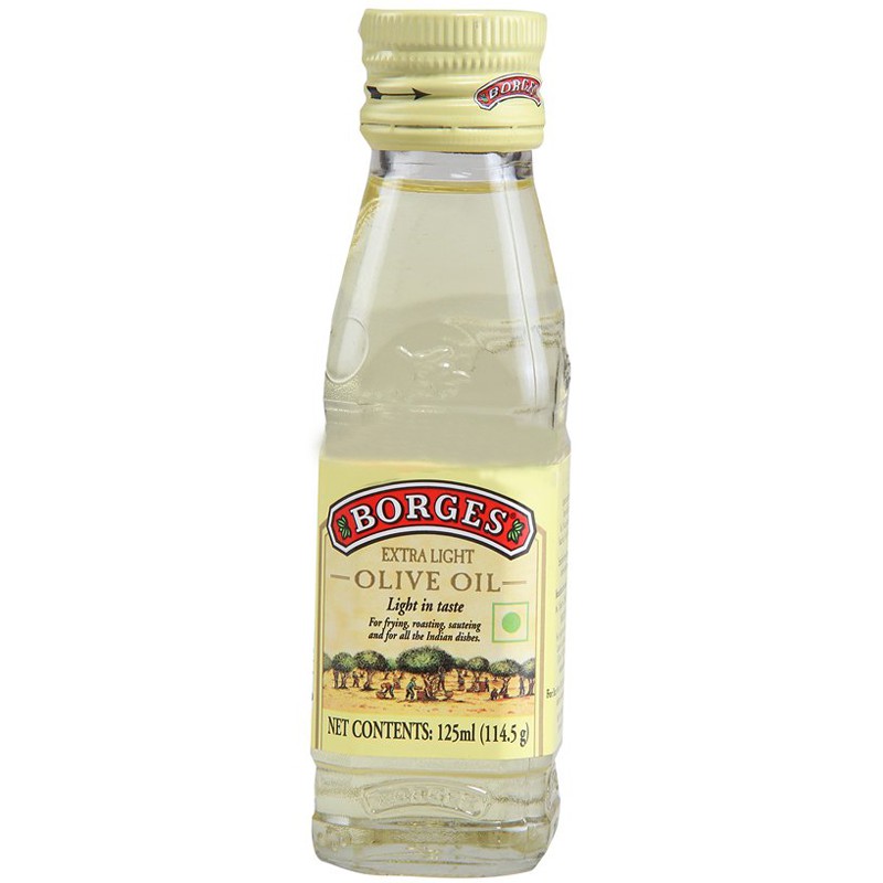 Dầu Ôliu Borges Extra light nguyên chất 125ml cho bé