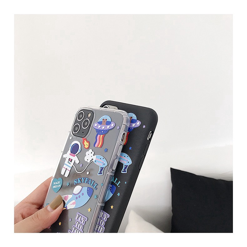Ốp điện thoại mềm hình phi hành gia cho iphone 6 6s 7 8 plus ix xr xs max se2 11 pro max 7plus 8plus 6plus | BigBuy360 - bigbuy360.vn