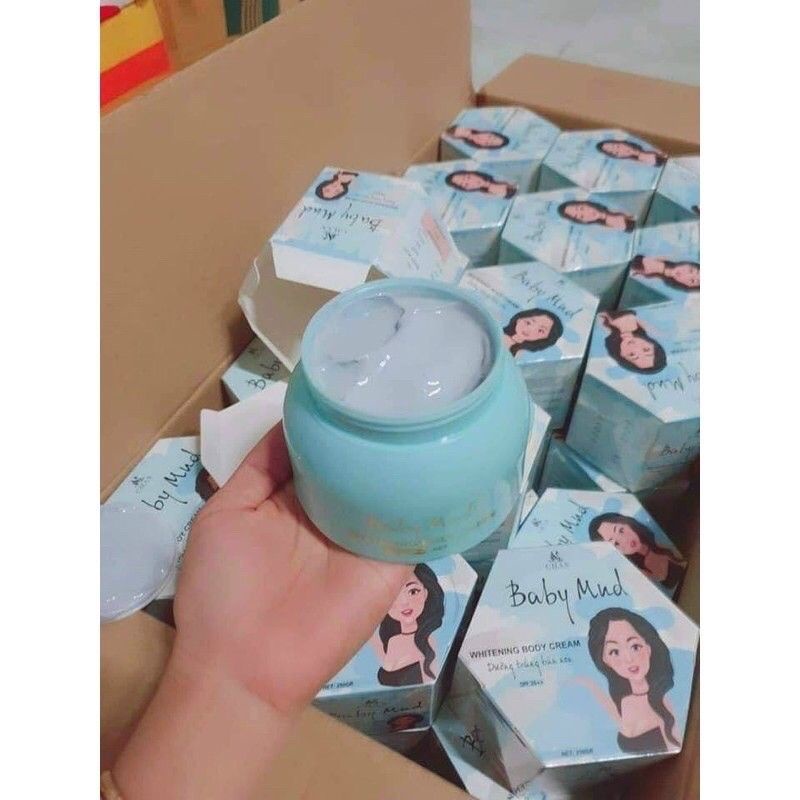 Kem Body, Dưỡng Trắng Da C.H.A.N COSMETIC Bùn Non Chính Hãng  250g