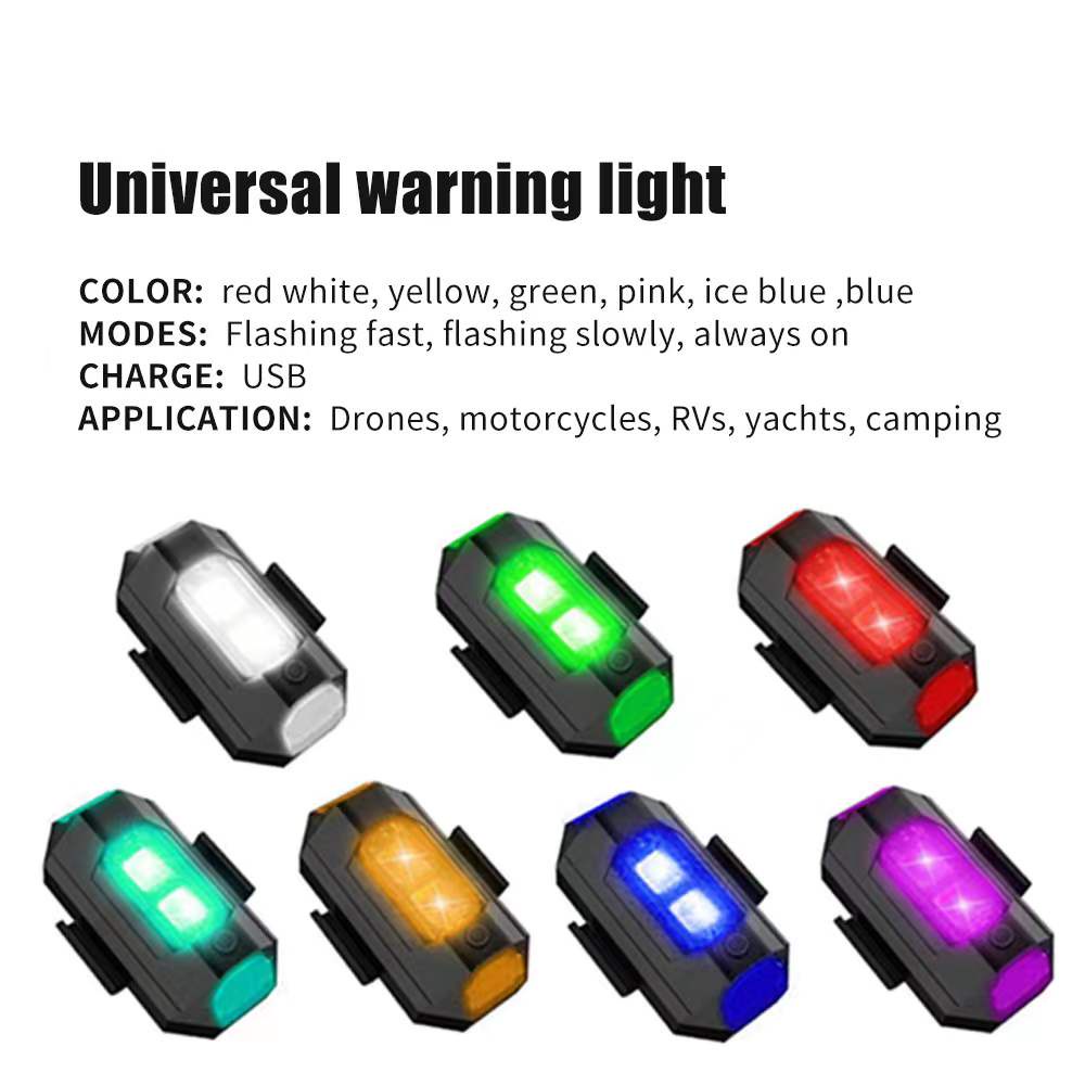 Đèn Nhấp Nháy Cảnh Báo Ban Đêm 7 Màu Sắc Đèn LED Nhấp Nháy