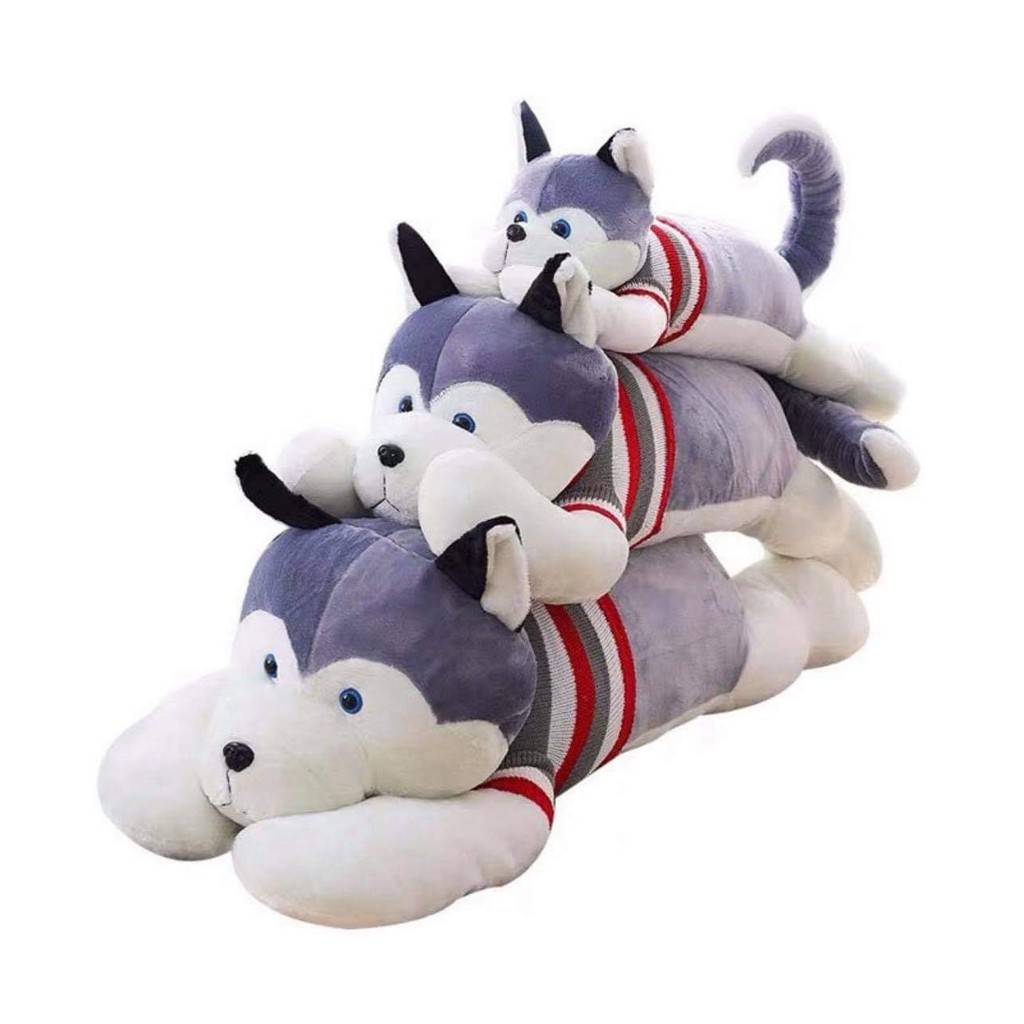 CHÓ BÔNG HUSKY LEN CAO CẤP ( 40cm - 1m )