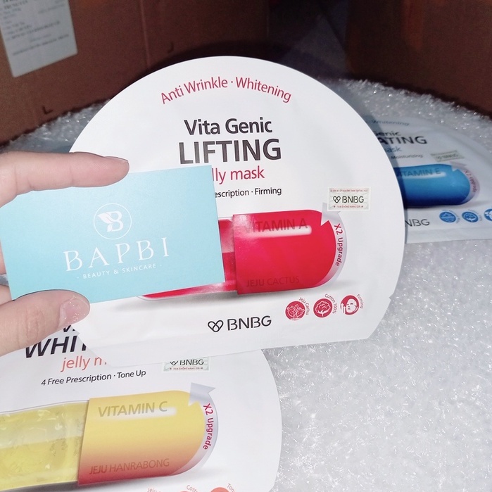 Mặt Nạ BNBG Vita Genic 30ml Hộp 10 Miếng