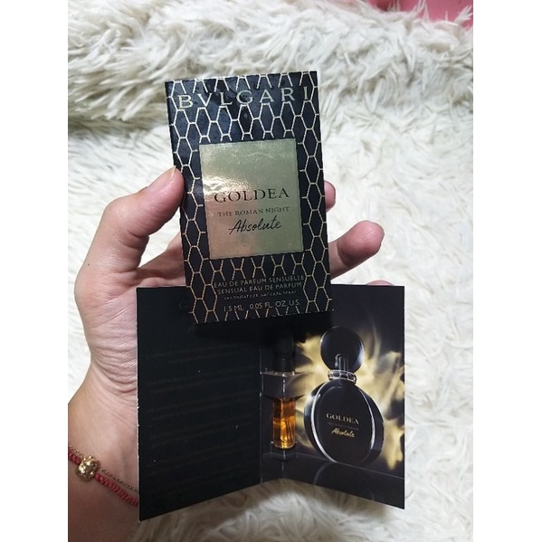 Mẫu thử nước hoa Bvlgari Goldea The Roman Night