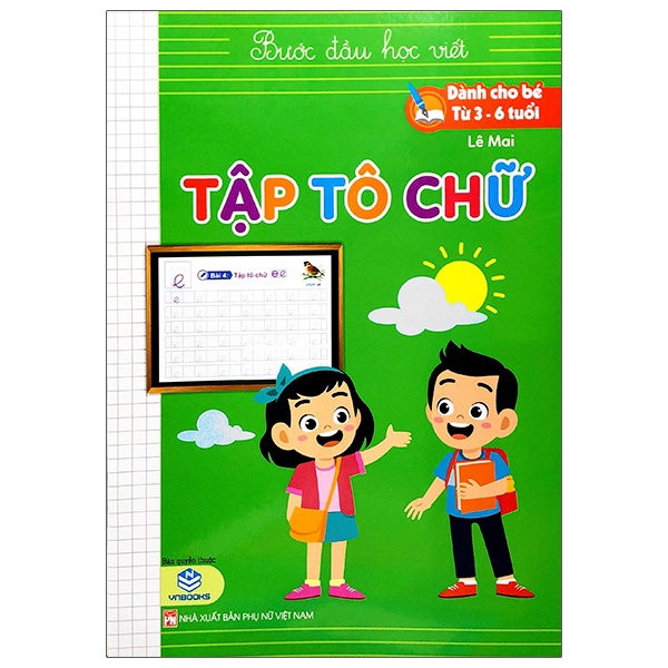 Sách Bước Đầu Học Viết - Tập Tô Chữ