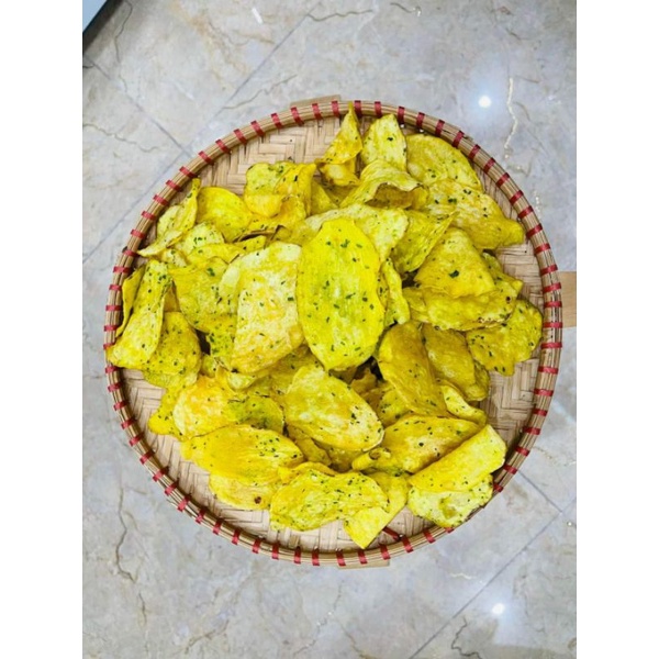 Khoai lang vàng sấy mật ong,khoai sấy hành Đà Lạt gói 500gr