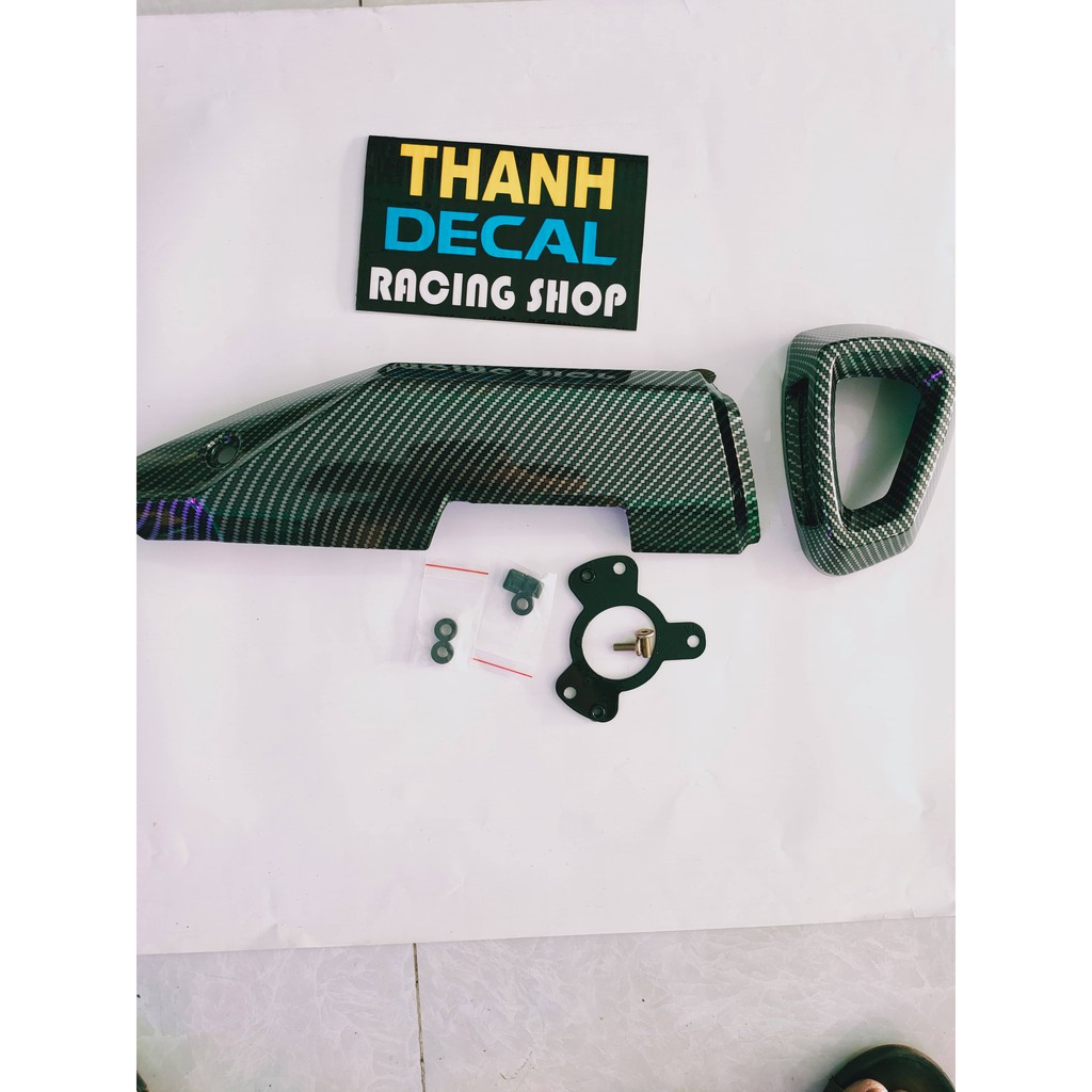 Ốp pô cacbon  cho winer X lắp full pass và ốc ...